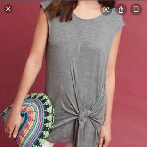 Vanessa Virginia Tie Front Top Size M—B2